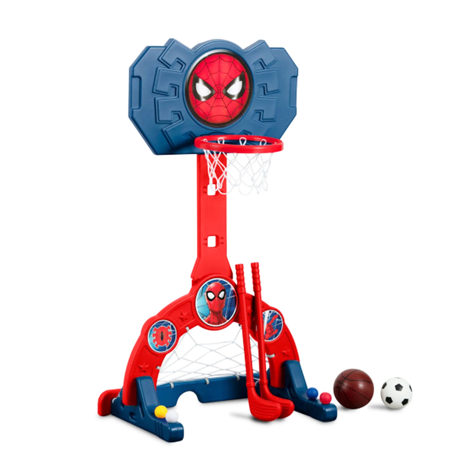 Spiderman Adjustable Basketball Stand (SP86613SM-1163)