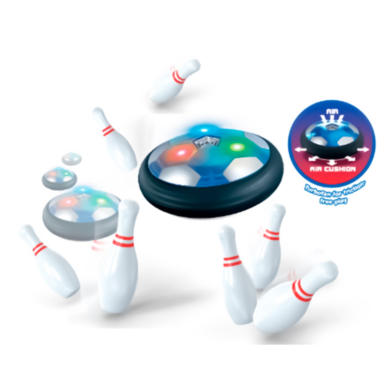 Rechargeable LED Hover Ball (RX3387B)