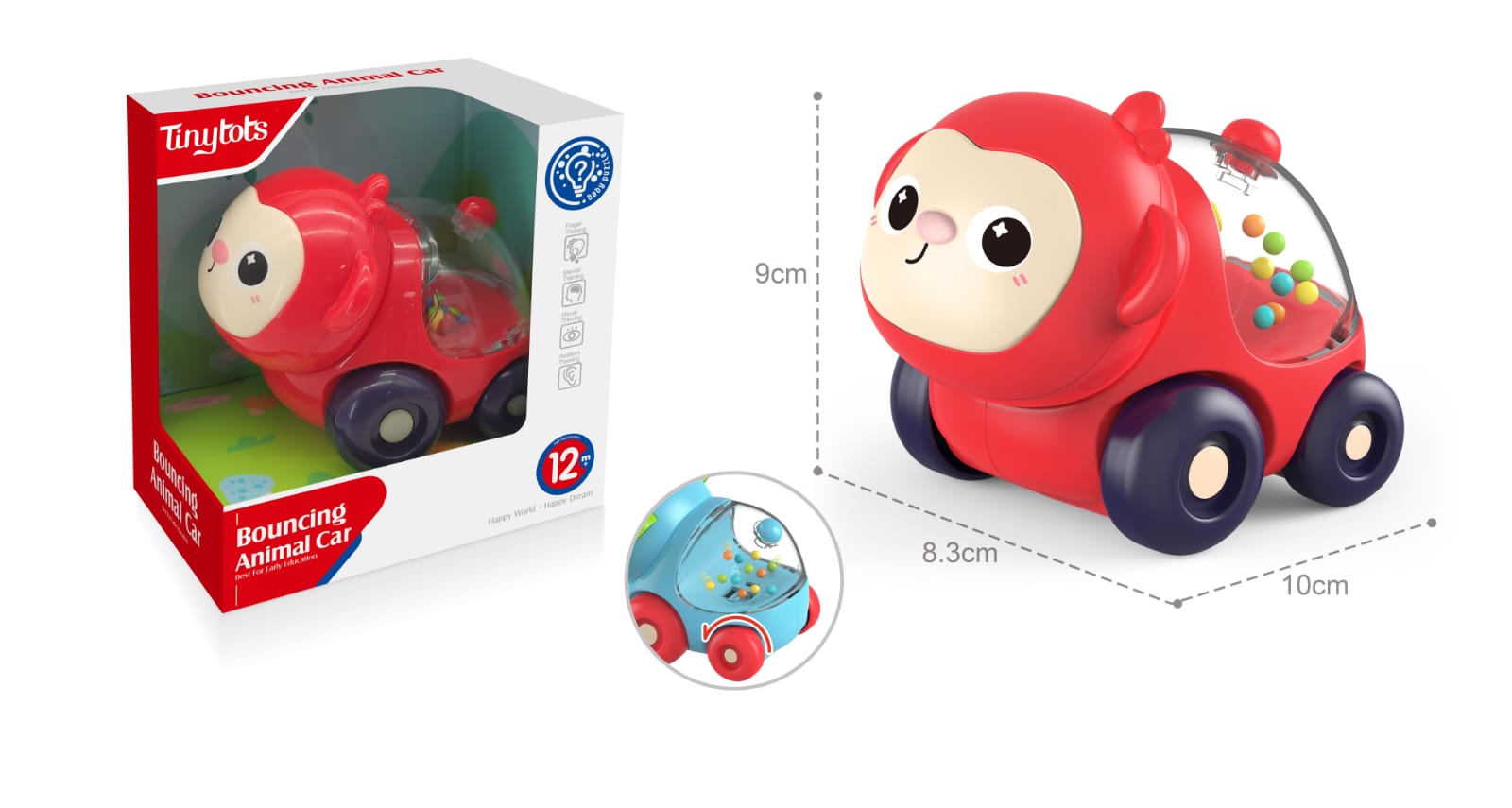 Cartoon Car Toy (HE8058)