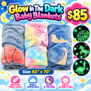 Glow In The Dark Baby Blankets (720-1422517)