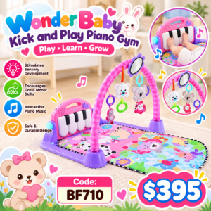 Wonder Baby Kick and Play Piano Activity Gyms and Playmats (BF710)
