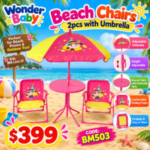 Wonder Baby Beach Chairs with Umbrella (BM503)